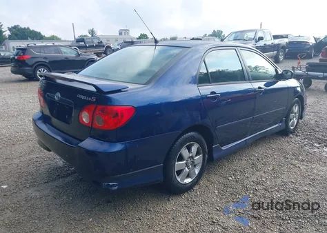 2008 Toyota Corolla S from USA, damaged, VIN 1NXBR32E88Z018383